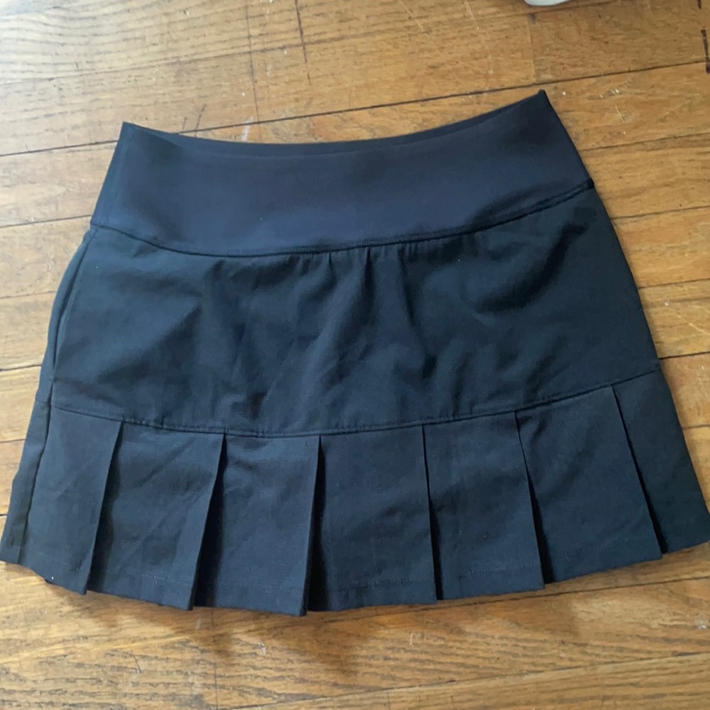 Black Puma Tennis Skirt